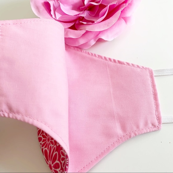 2/$20 Triple Layer Handmade Face Mask - Picture 3 of 5